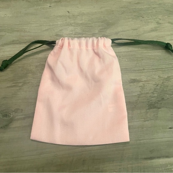 Kate Spade♠️ New York Pink Drawstring Jewelry Dust Bag Duster - Picture 2 of 2